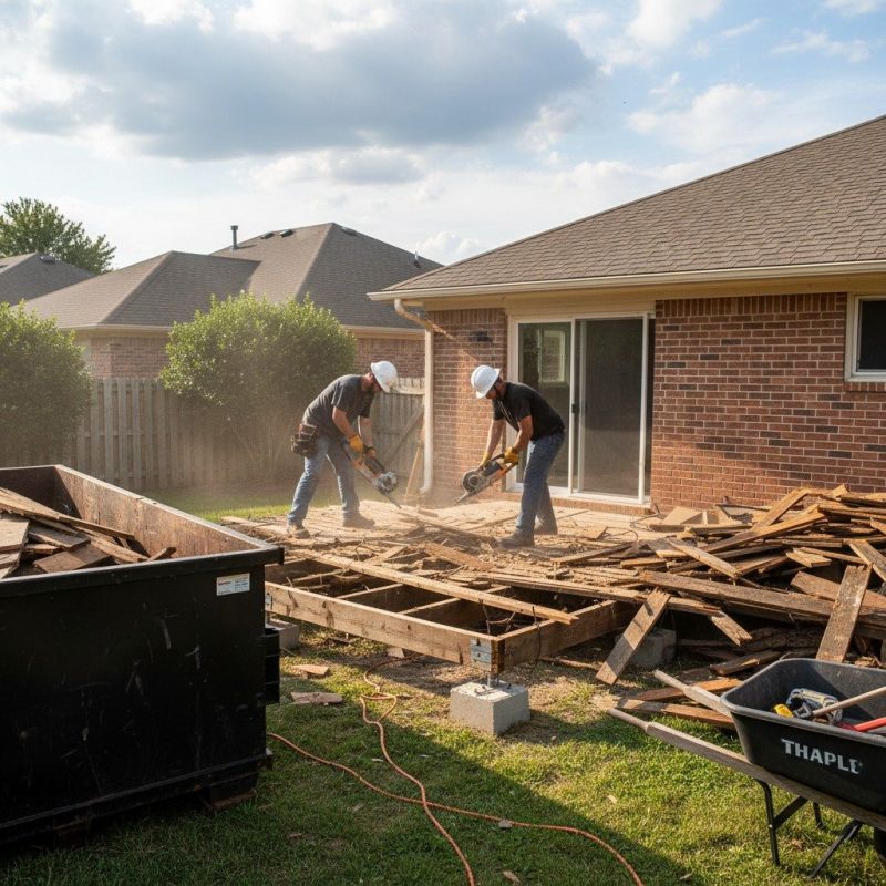 Shed Demolition detail