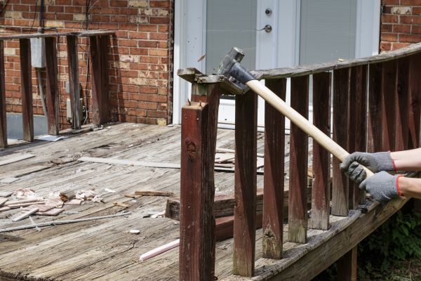 Deck Demolition Service in Bettendorf