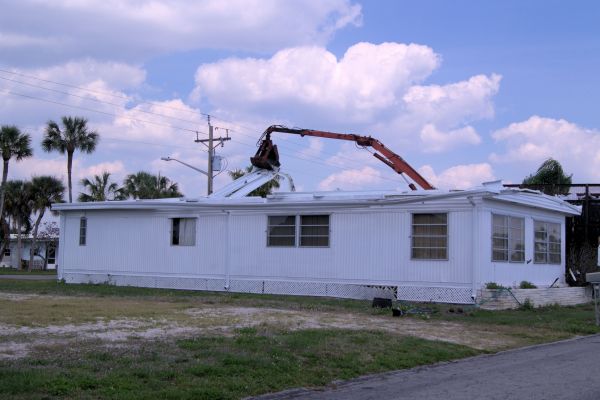 Mobile Home Demolition in Bettendorf