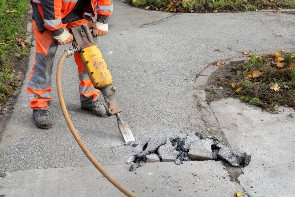 Sidewalk Removal in Bettendorf