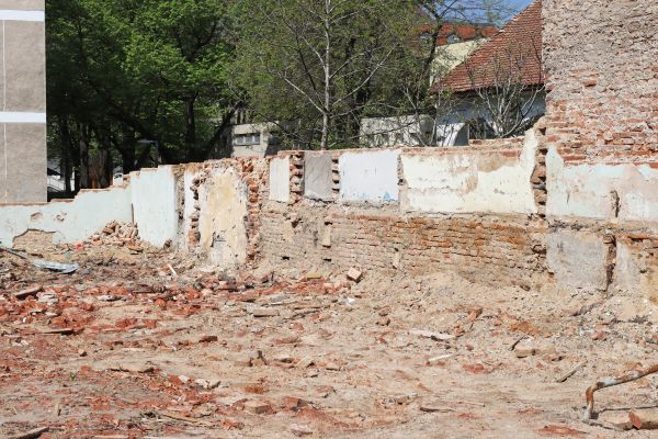 Brick Wall Demolition in Bettendorf